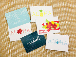 Greeting cards selection