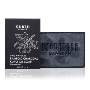 Maui soap charcoal kukui oil soap