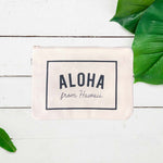 Load image into Gallery viewer, Aloha clutch - black
