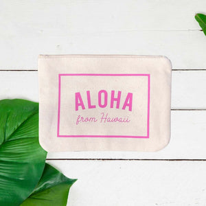 Aloha Clutch - pink