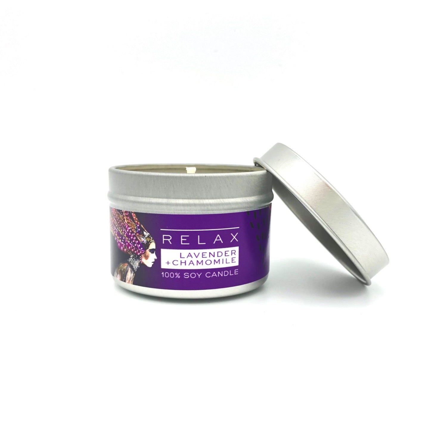 Artful Scents Lavender and Chamomile soy candle
