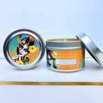 Load image into Gallery viewer, Artful Scent pineapple coconut scented candle

