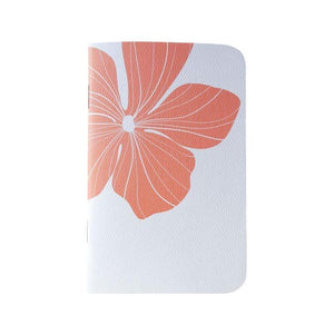 Hibiscus flower pattern notebook