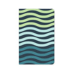 Load image into Gallery viewer, Modern wave pattern notebook
