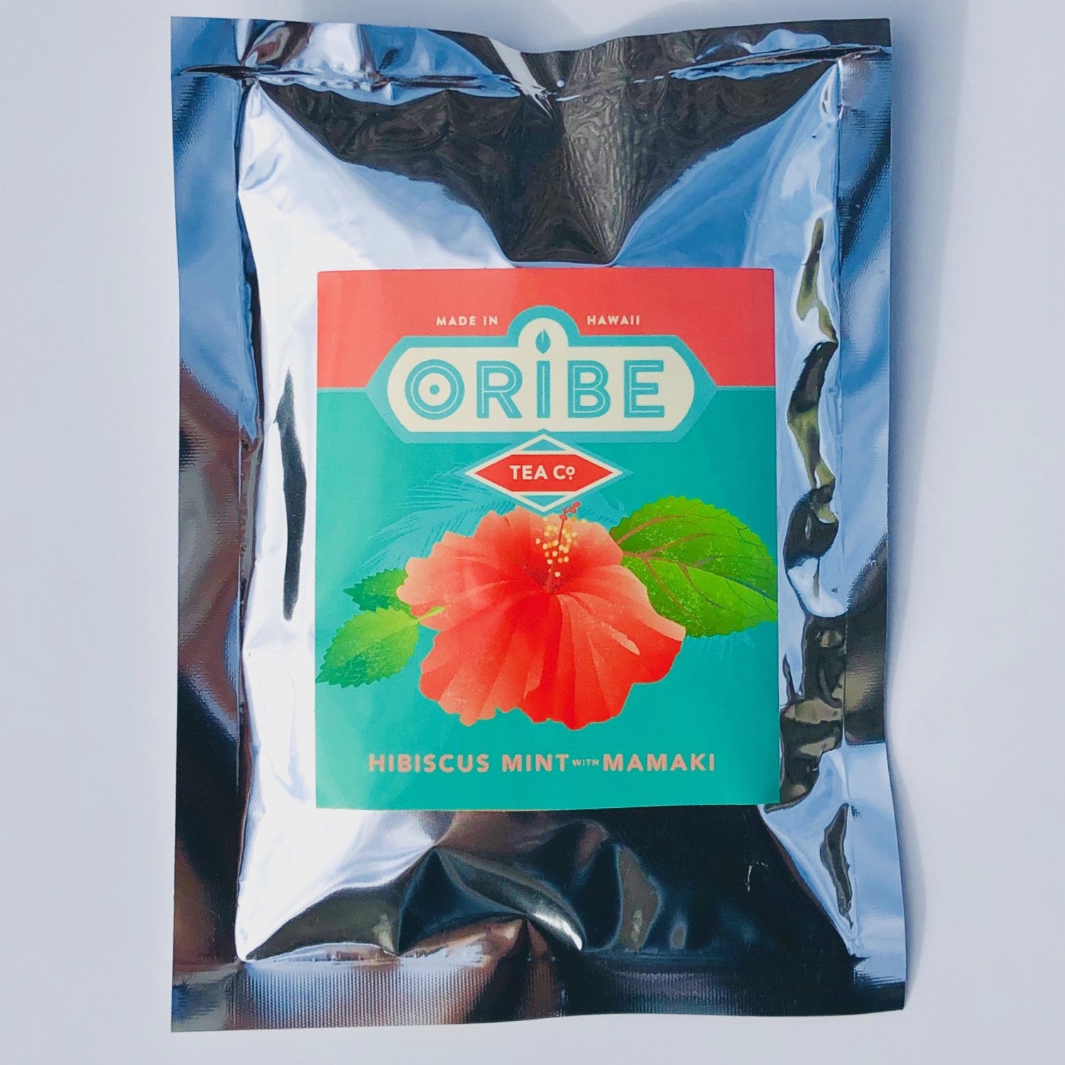 Oribe's Hibiscus Mint Mamaki Cold Brew Iced Tea 