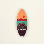 Load image into Gallery viewer, Hawaii surfboard magnet
