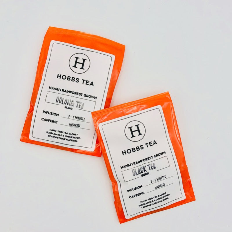 Hobbs tea oolong and black tea