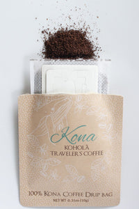 Kohala Traveler single served coffee - Kona